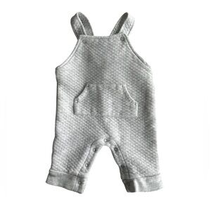 Gray Baby Overalls